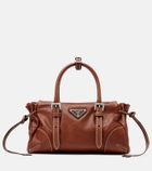 Prada Prada Bonnie Small leather top-handle bag