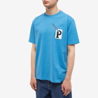 By Parra Men's Fucking Fork T-Shirt in Slate Blue