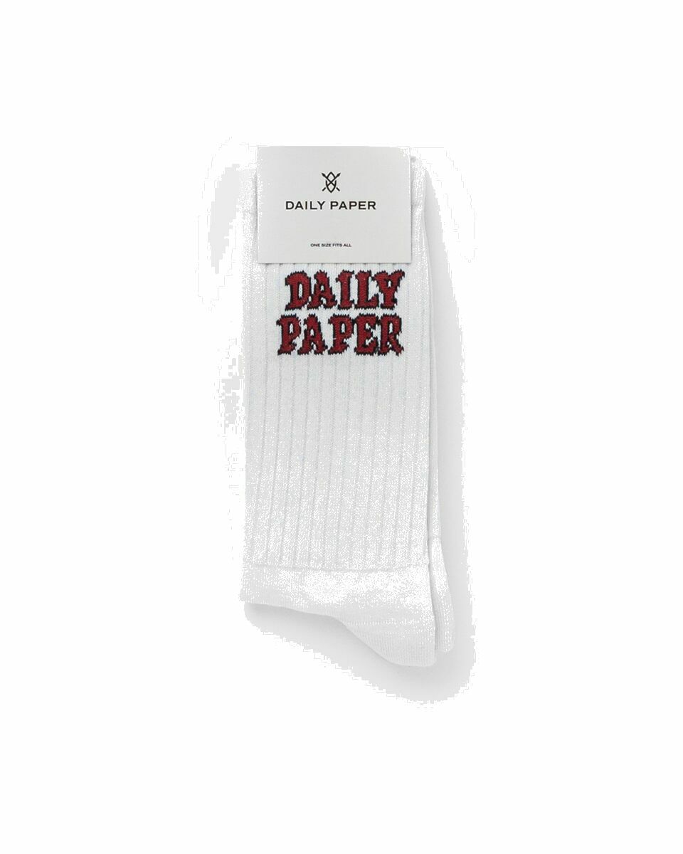 Photo: Daily Paper Resock White - Mens - Socks