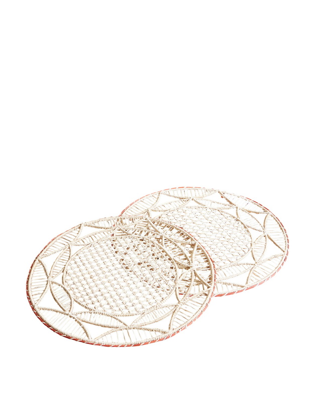 Photo: La DoubleJ - Set of Two Iraca Palm Placemats