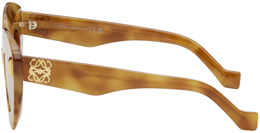 LOEWE Tortoiseshell Retro Screen Sunglasses Loewe
