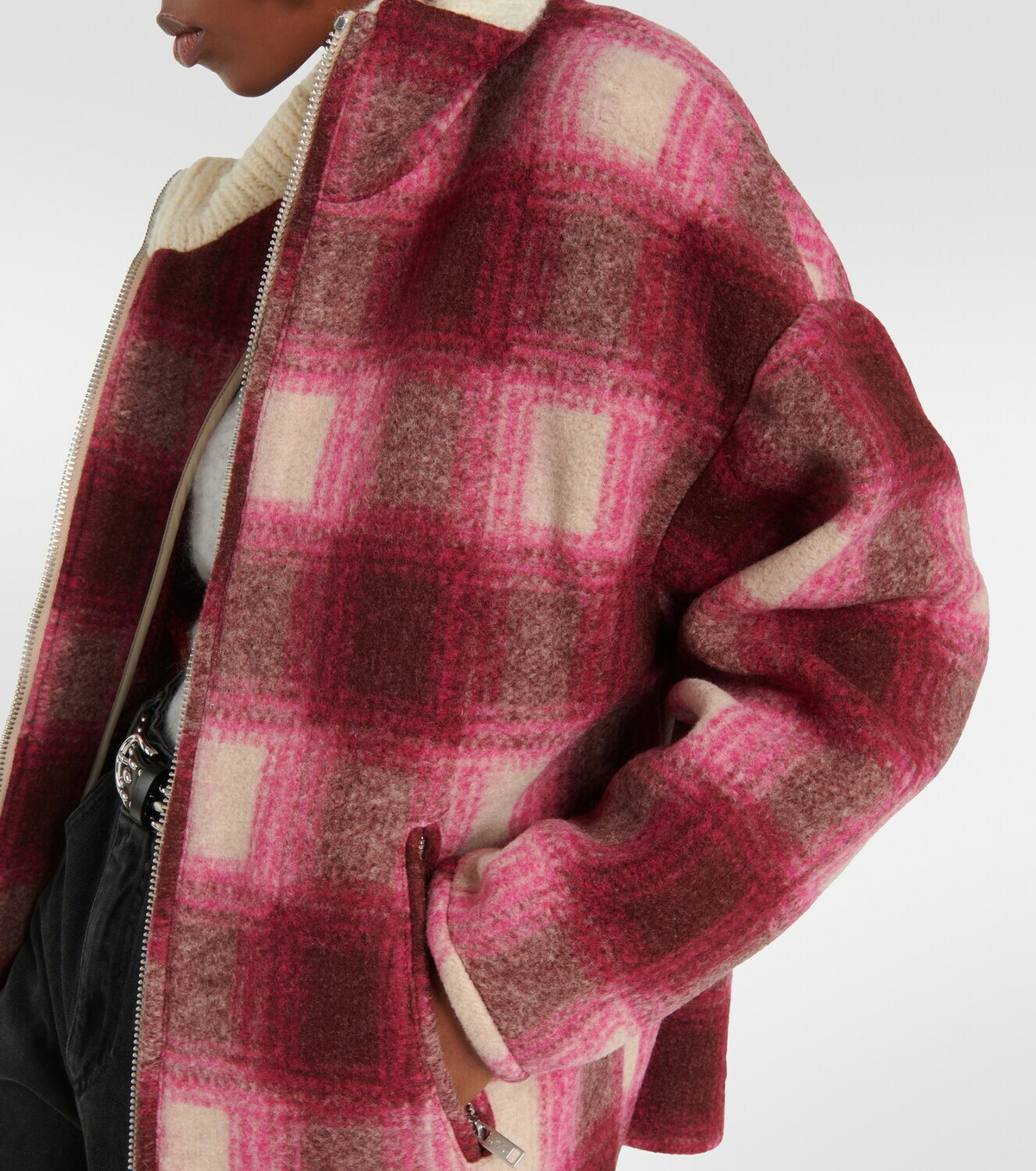 Marant Etoile Giovany checked wool-blend jacket Isabel Marant Etoile Marant Etoile Giovany checked wool-blend jacket Isabel Marant Etoile