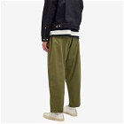 Universal Works Men's Recycled Poly Oxford Pants in Olive