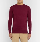 Loro Piana - Slim-Fit Baby Cashmere Sweater - Men - Burgundy