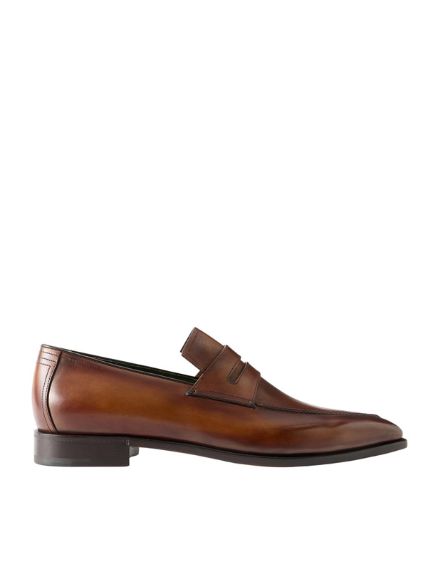 Photo: Berluti - Andy Demesure Venezia Leather Loafers - Brown