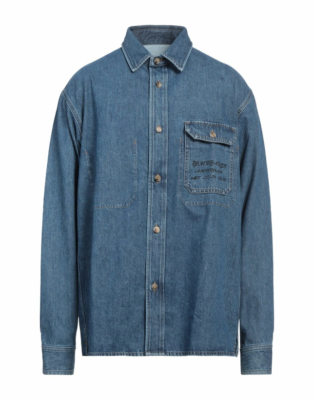 Photo: Jw Anderson Mens Denim shirt in Blue