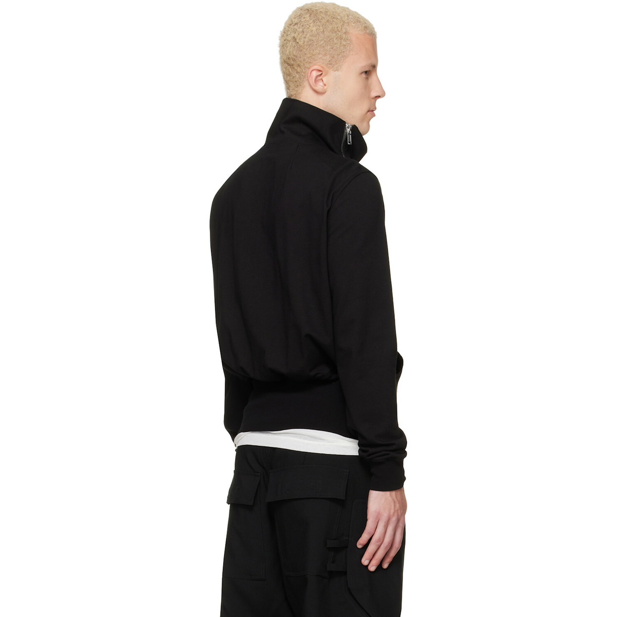 Rick Owens Black Tower Bauhaus Jogger Sweatshirt
