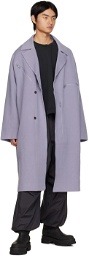 A. A. Spectrum Purple Kaponel Coat
