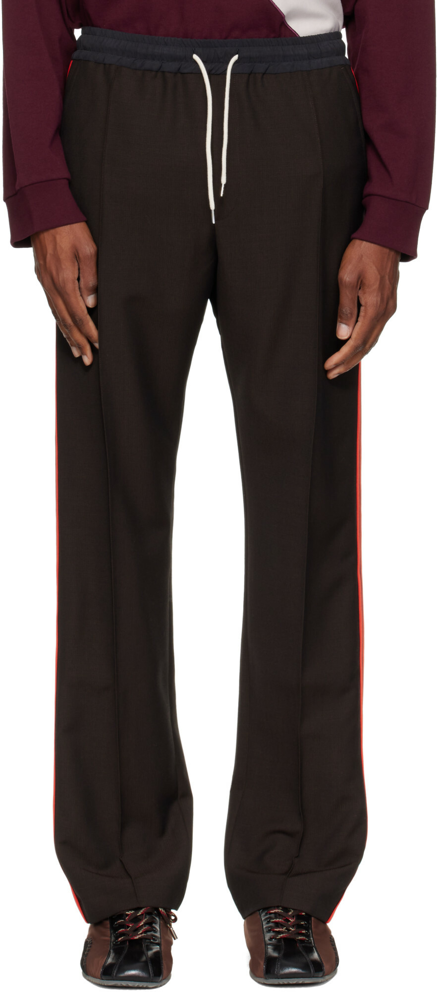 Wales Bonner Brown Energy Trousers