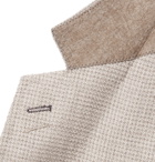 Paul Smith - Sand Soho Slim-Fit Basketweave Stretch-Wool Blazer - Neutrals