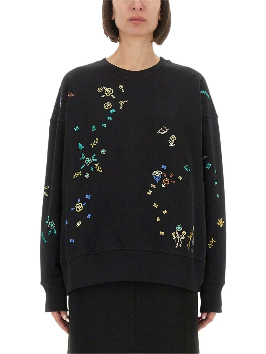 PS by Paul Smith Sweatshirt With floral Embroidery