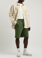 Carhartt Wip Floyd Stretch-cotton Shorts Dark Green