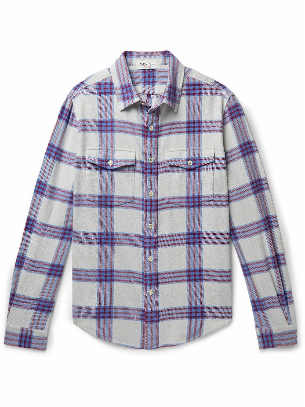 Photo: Alex Mill - Frontier Checked Cotton-Flannel Shirt - Multi