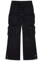 Amiri Distressed Denim Cargo Trousers Black