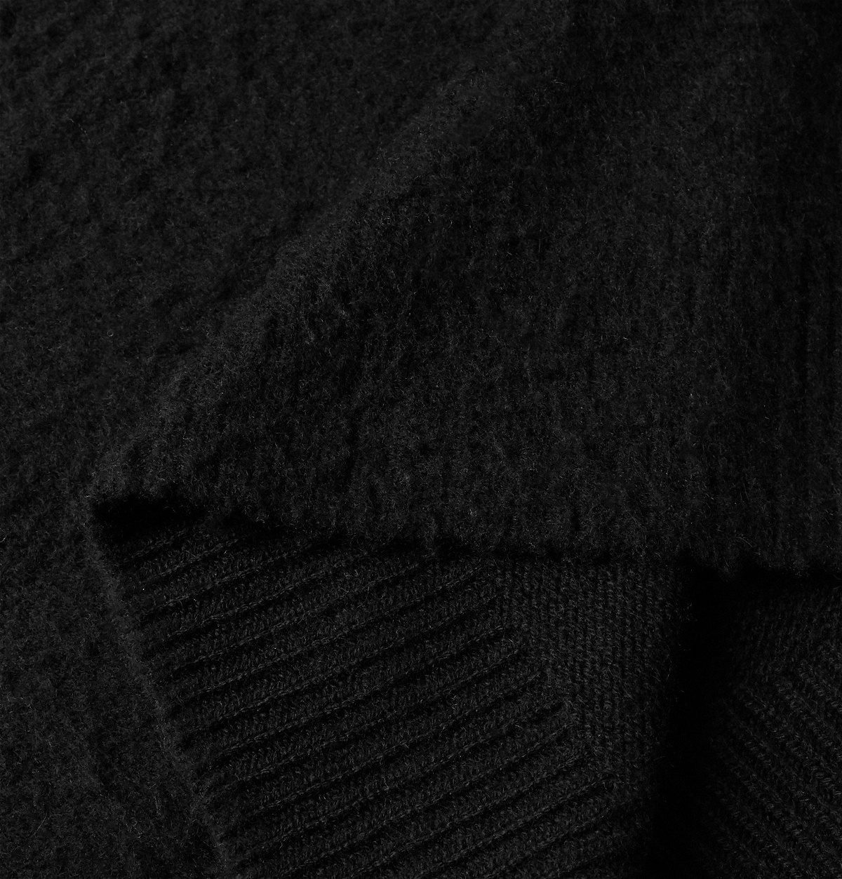 Acne Studios - Peele Wool and Cashmere-Blend Sweater - Black Acne Studios