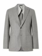 Brioni - Soffio Wool and Silk-Blend Blazer - Gray