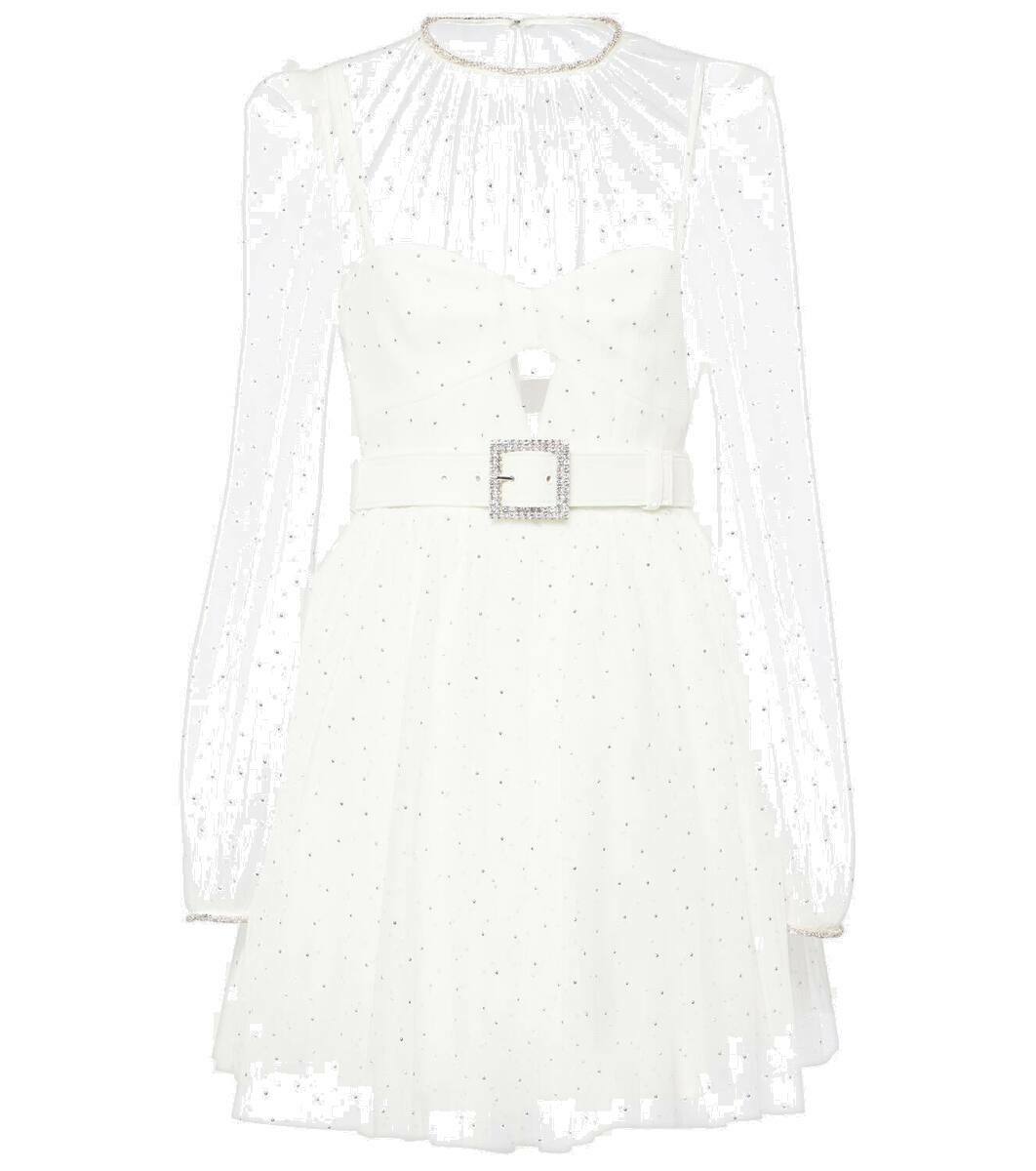 Rebecca Vallance Bridal Mirabella embellished minidress
