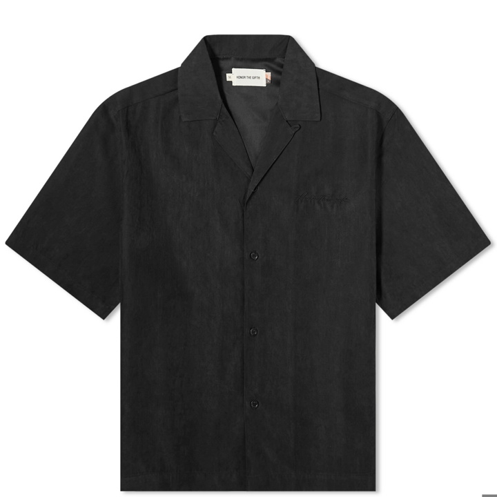 Photo: Honor the Gift Men's Peached Vacation Shirt in Black