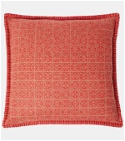 Loewe Anagram wool cushion