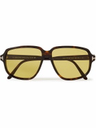 TOM FORD - D-Frame Tortoiseshell Acetate Sunglasses