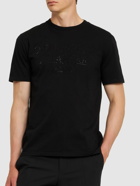 DSQUARED2 - Cotton Jersey T-shirt W/crystals