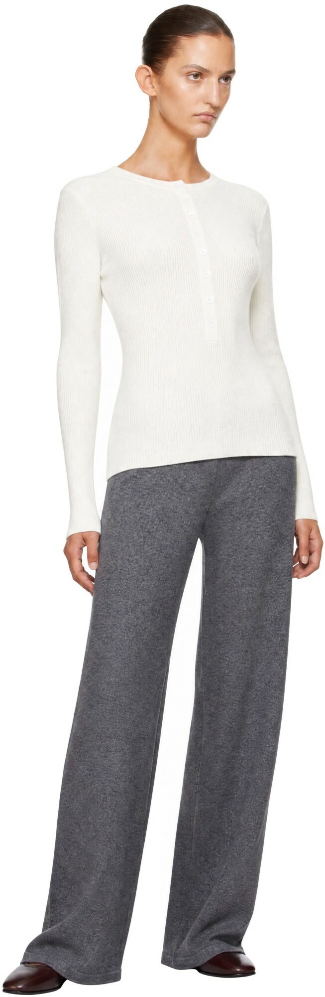 LISA YANG Gray Sofi Trousers