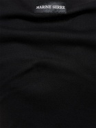 MARINE SERRE - Logo Cotton Blend Jersey Midi Dress