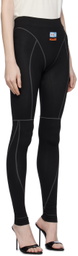 Heron Preston Black Active Leggings