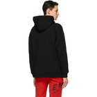 Givenchy Black Embroidered Refracted Hoodie