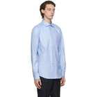 Comme des Garcons Homme Deux Blue Oxford Shirt