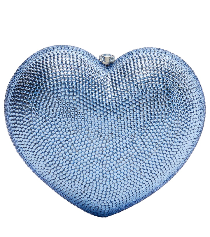 Photo: Judith Leiber Couture L'Amour Petit Coeur embellished clutch
