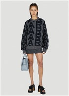 Marc Jacobs - Monogram Distressed Sweater in Grey