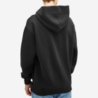 Róhe Men's Oversized Logo Hoodie in Black