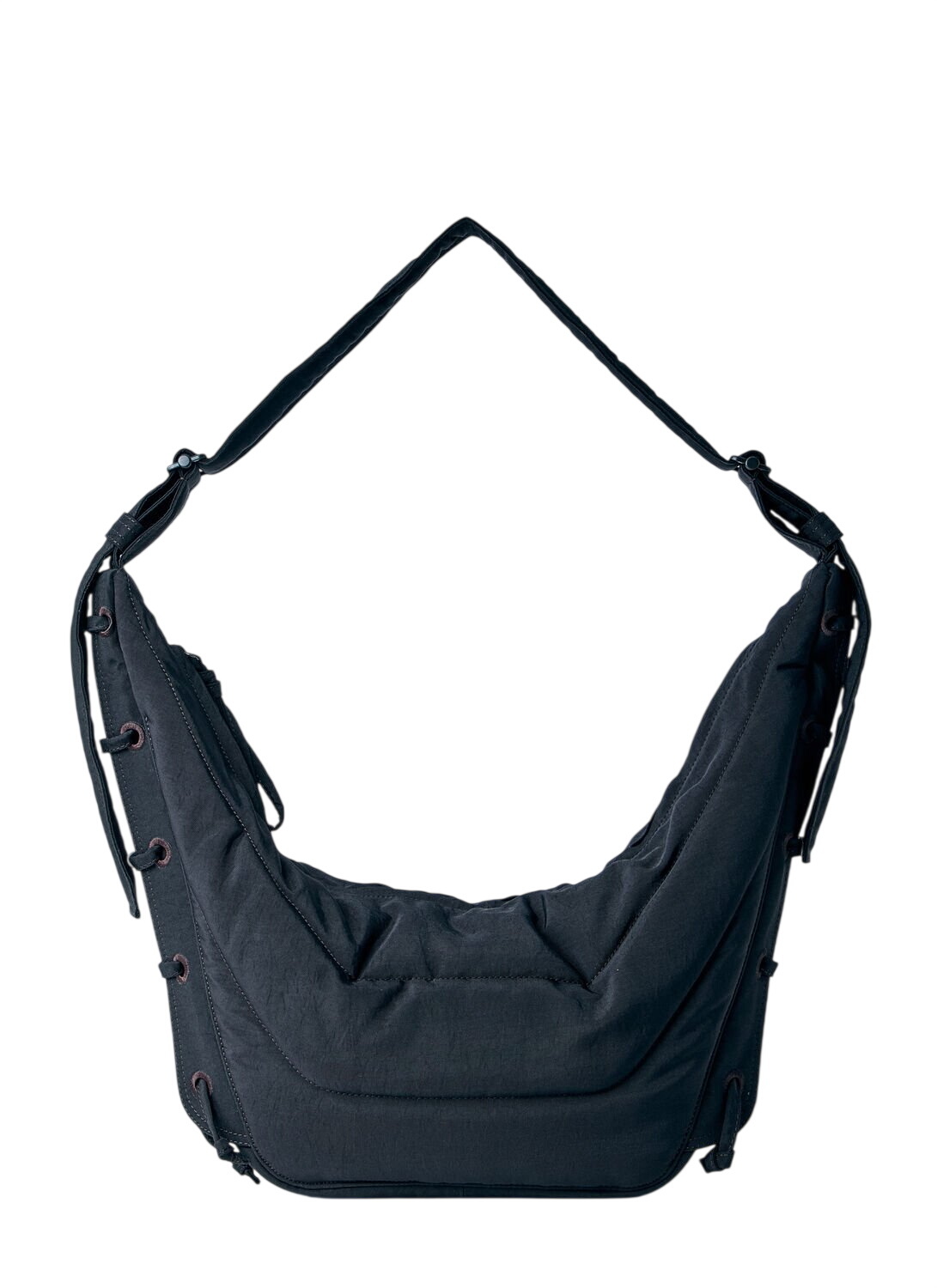 Opening ceremony サコッシュ ショルダーバッグ Opening Ceremony Black Box Logo Giant Shopper Bag Opening Ceremony