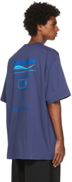 Balenciaga Navy Dry Cleaning T-Shirt