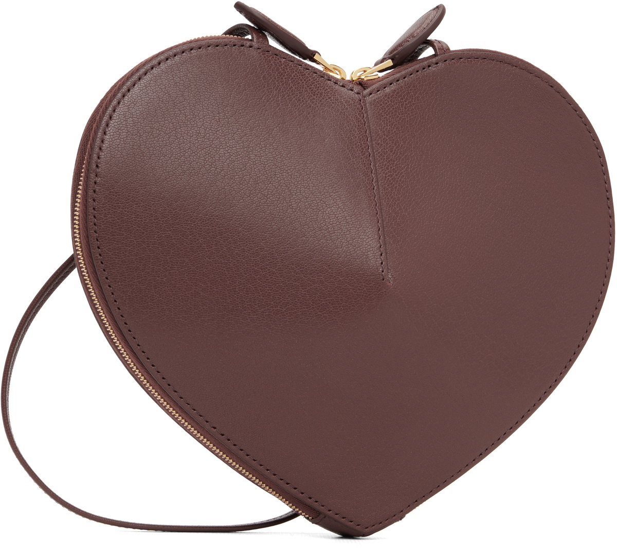 ALAÏA Brown 'Le Coeur' Bi-Material Bag