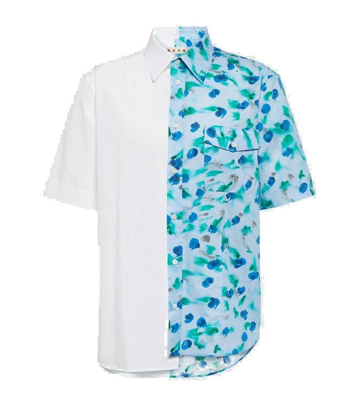 Photo: Marni Floral cotton bowling shirt