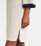 Eres Albatros knitted cotton-blend minidress
