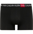 Calvin Klein Underwear - 1981 Stretch-Cotton Boxer Briefs - Black