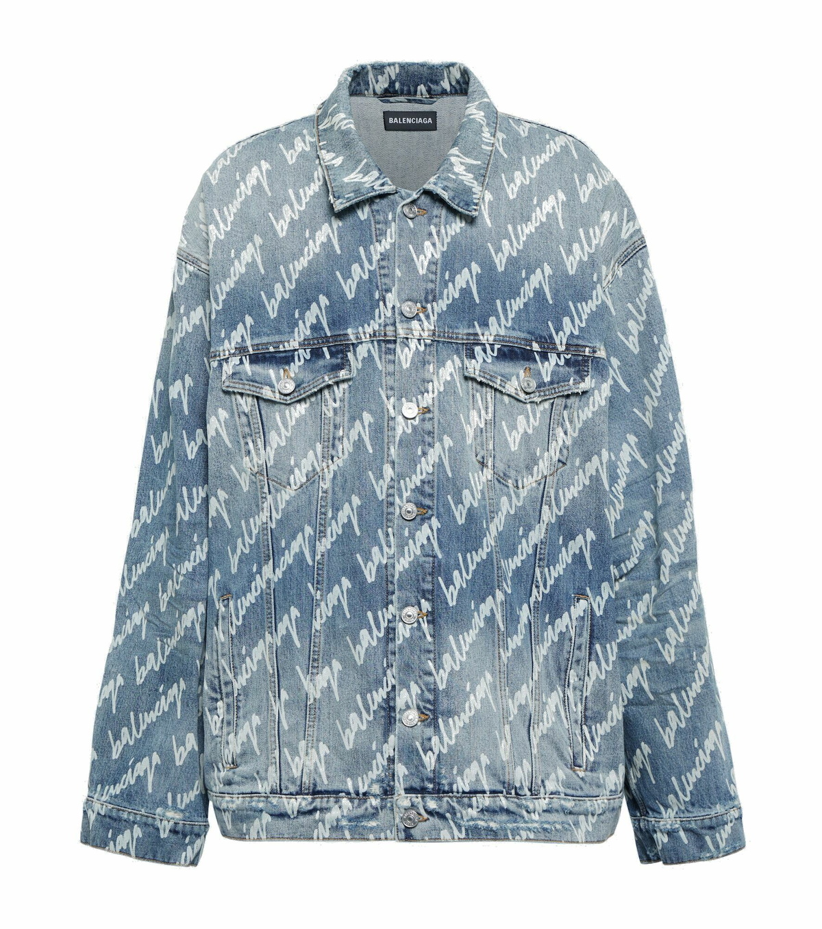 Balenciaga - New Scribble denim jacket Balenciaga