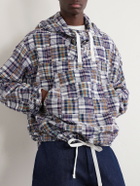 Beams Plus - Patchwork Checked Cotton Jacket - Blue