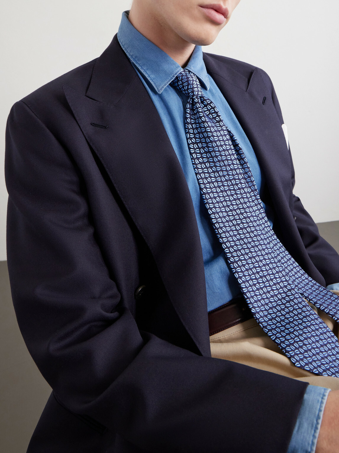 Charvet - 8.5cm Silk-Jacquard Tie