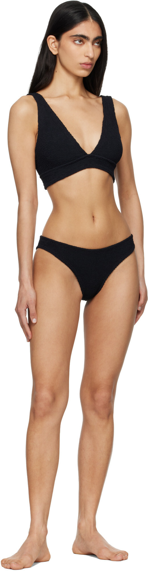 Hunza G Black Carla Bikini