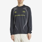 Boiler Room Men's x Umbro Long Sleeve Football Shirt in Blue