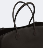 The Row Marlo 17 leather tote bag
