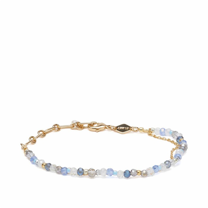 Photo: Anni Lu Women's Silver Lining Bracelet in Blue/Gold