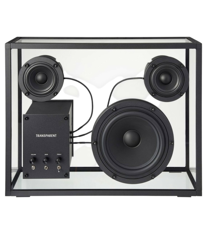 Photo: Transparent Transparent speaker
