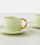 L'Objet - Mojave set of 2 teacups and saucers