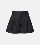Givenchy Pinstripe wool shorts