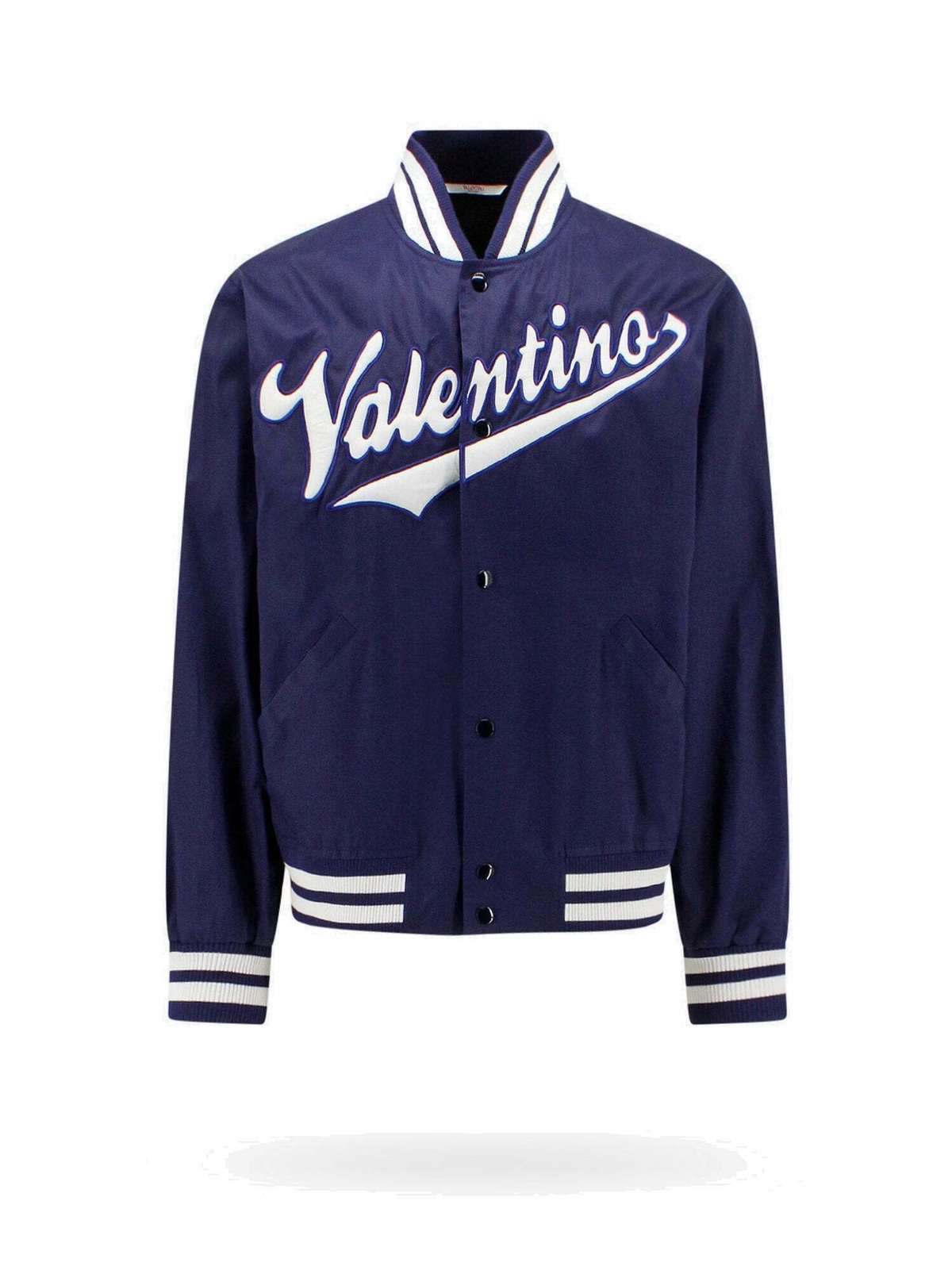 Valentino Jacket Blue Mens Valentino